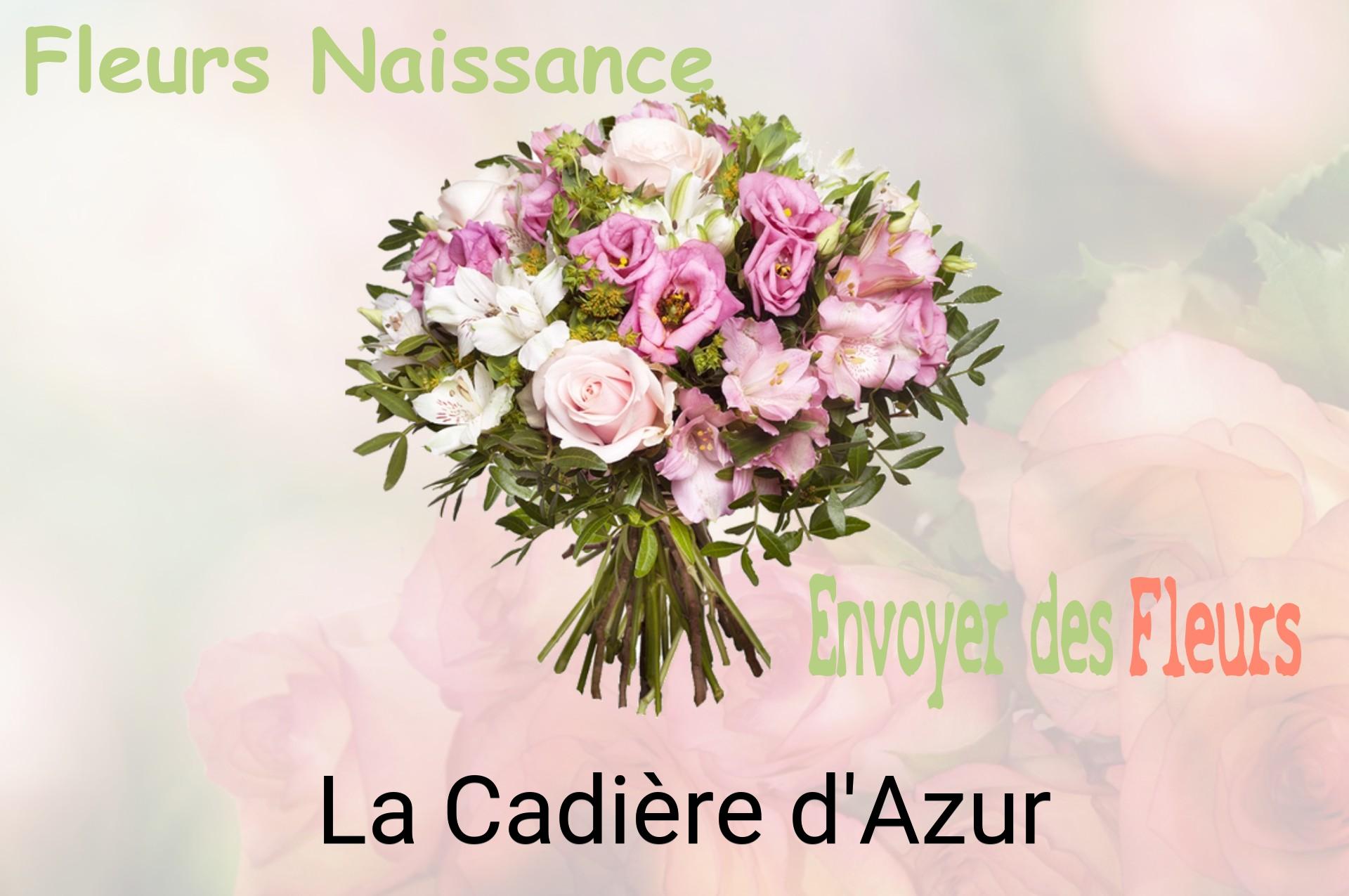 Bouquet de fleurs de naissance livré à La Cadière-d'Azur